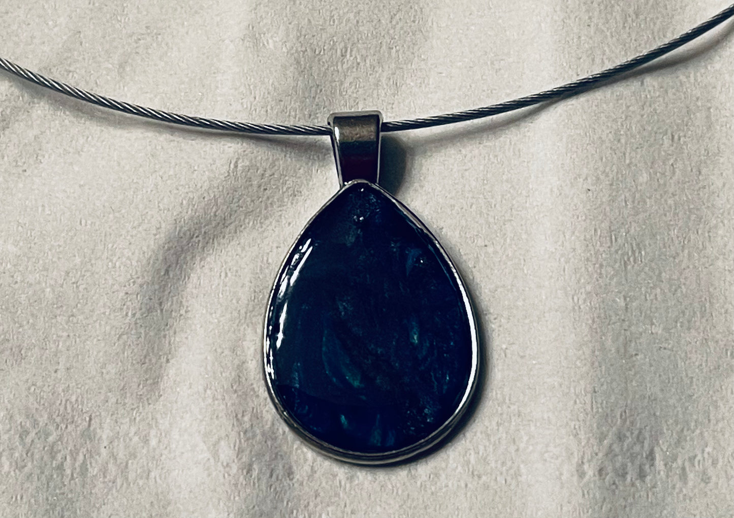 Blue Teardrop